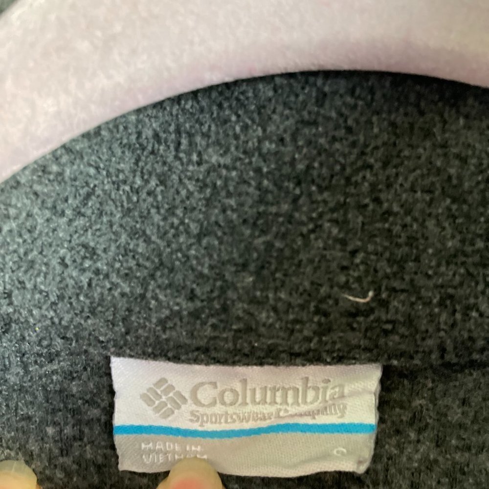 Columbia women's fleece full zip gray size Small - Picture 9 of 10
